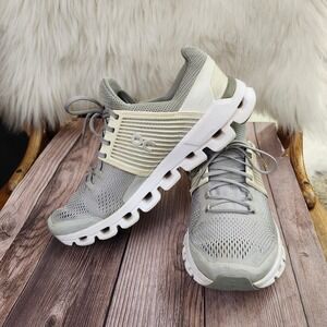 On Running Cloudswift Athletic Shoes Grey White Women's Size 9.5